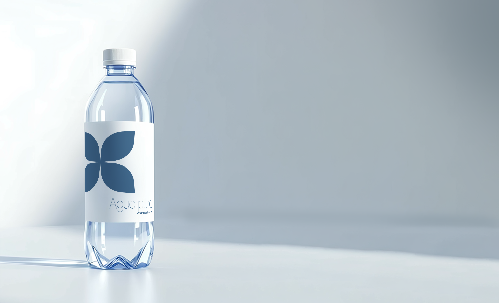 envase pet con etiqueta wash off pet